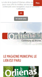 Mobile Screenshot of orlienas.fr